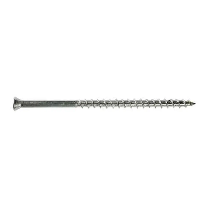 Simpson Strong-Tie S07200Wp1 #7 X 2" Deck-Drive Trim-Head Wood Screw – T-15 Drive, Type 305 Stainless (1 Lb) 1