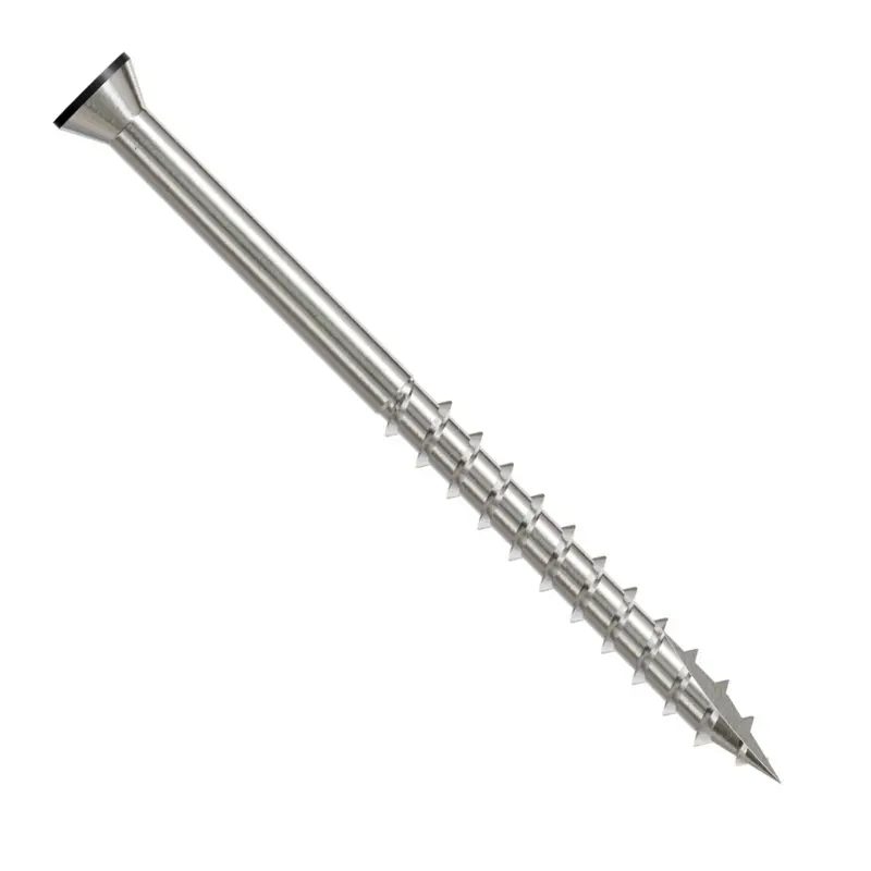 Simpson Strong-Tie S07225Ftbwh01 White Trim-Head Screw — #7 × 2-1/4", 6-Lobe T15 Drive, Type 305 Stainless, 1750-Pack 1