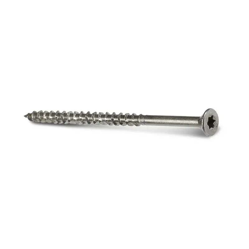 Simpson Strong-Tie S10350Wpb #10 X 3-1/2" Deck-Drive Flat Head Stainless Steel Screw – Type 305, T-25 Drive (1000-Pack) 1
