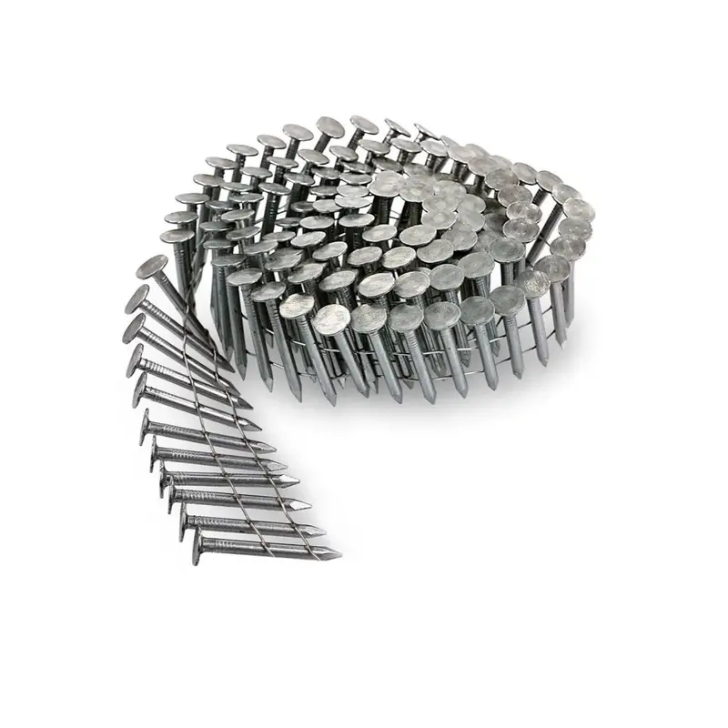 Simpson Strong-Tie S11N175Rnj 1-3/4" Roofing Nail – 11-Gauge, 15° Wire Coil, Full Round Head (2,400-Pack) 1