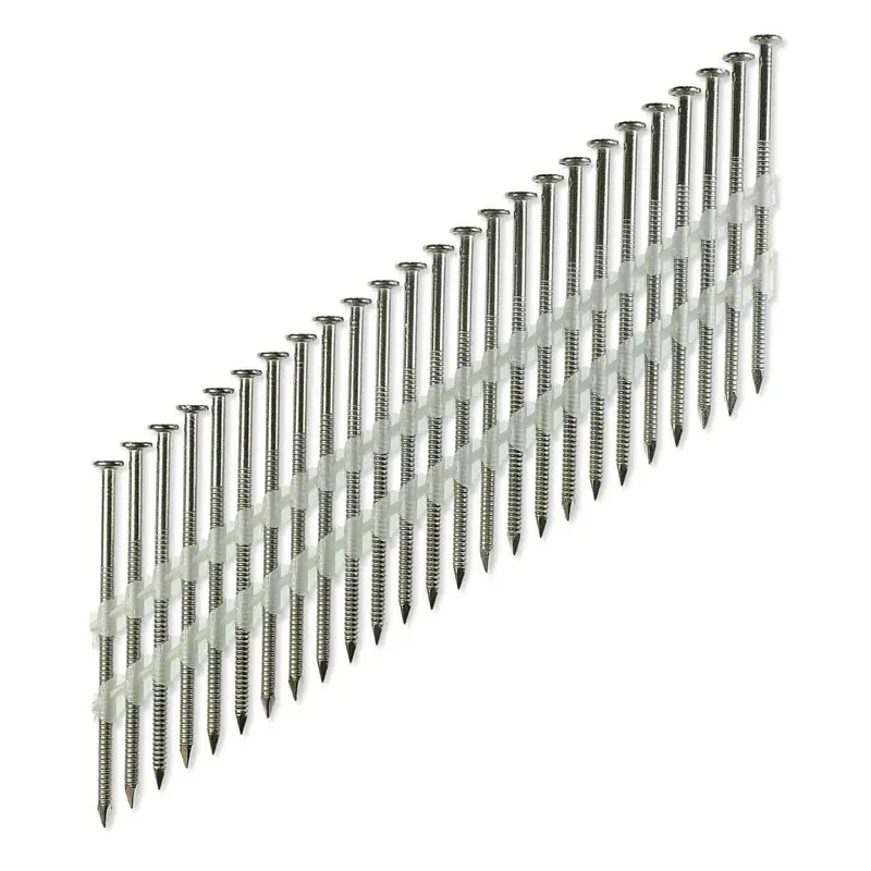 Simpson Strong-Tie S12A237P31 2-3/8" 31° Full Round Head Ring-Shank Nail – 1000-Pack 1
