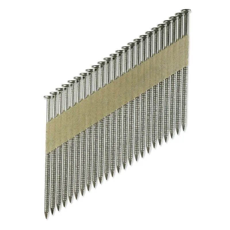 Simpson Strong-Tie S300T31250 3" 31-Degree Clipped Head Ring-Shank Nail – Paper Tape Collated (250-Pack) 1