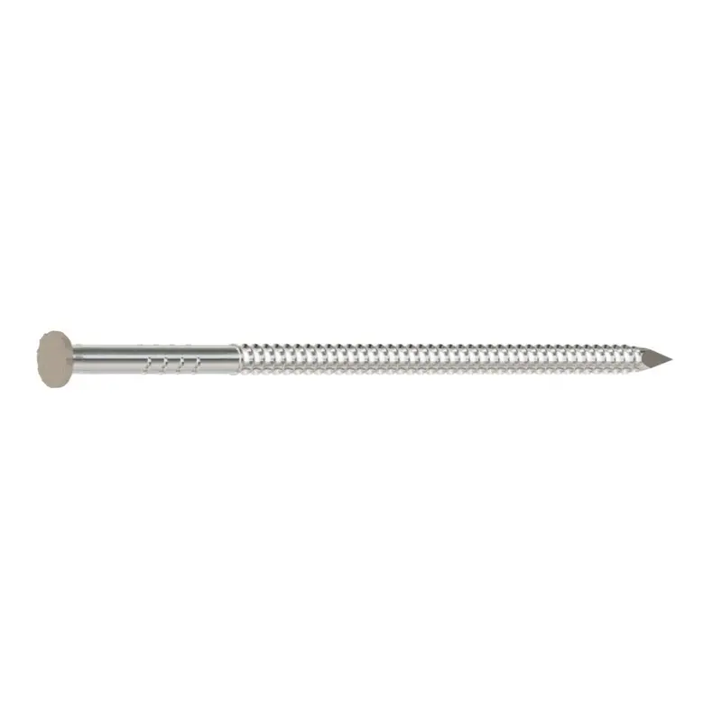 Simpson Strong-Tie S6Sndt5 Tan-Painted Siding Nail – 2" × 0.092", 14-Gauge Stainless Steel, 5 Lb Box 1