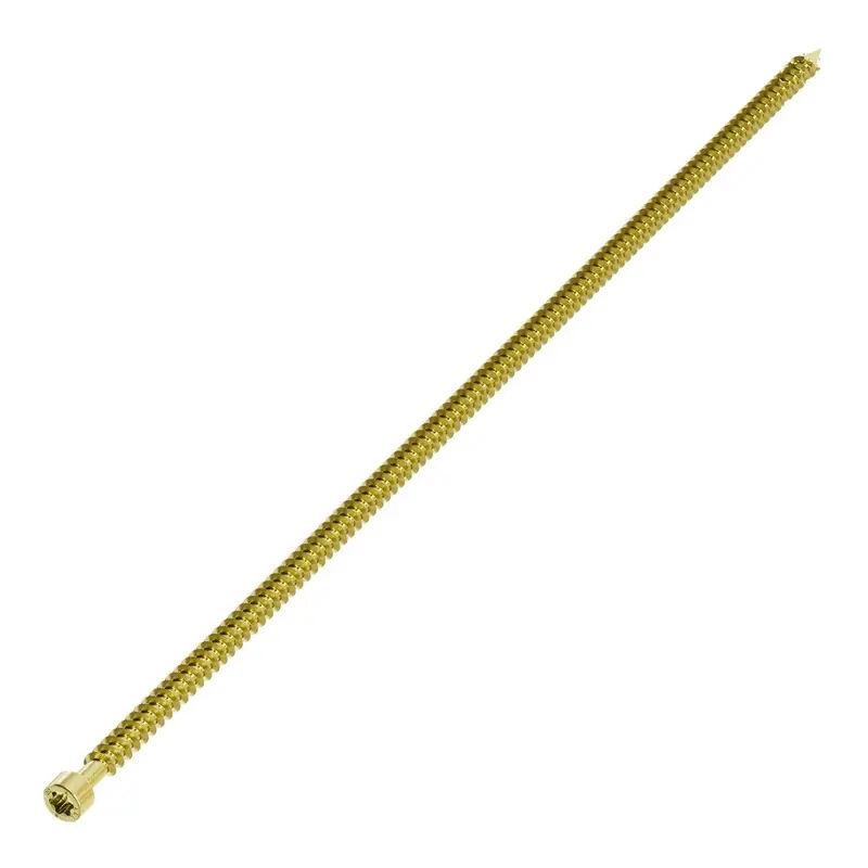 Simpson Strong-Tie Sdcfc271958 Strong-Drive Timber-Cfc Screw – 0.525" X 19-5/8", T50 Yellow Zinc, Cylinder Head, 50-Pack 1