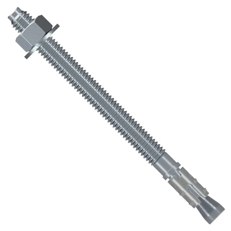 Simpson Strong-Tie Stb2-37500C40 Strong-Bolt Wedge Anchor – 3/8" X 5", Zinc-Plated Carbon Steel (40-Pack) 1