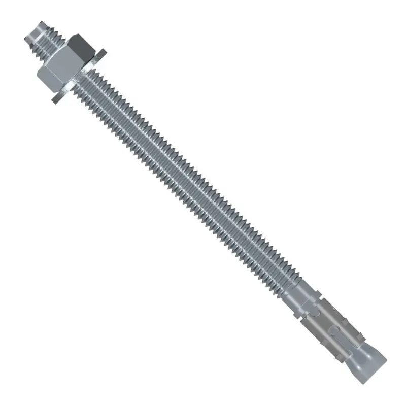 Simpson Strong-Tie Stb2-501004Ss Strong-Bolt 1/2" × 10" Unassembled Wedge Anchor – Type 304 Stainless Steel (25-Pack) 1