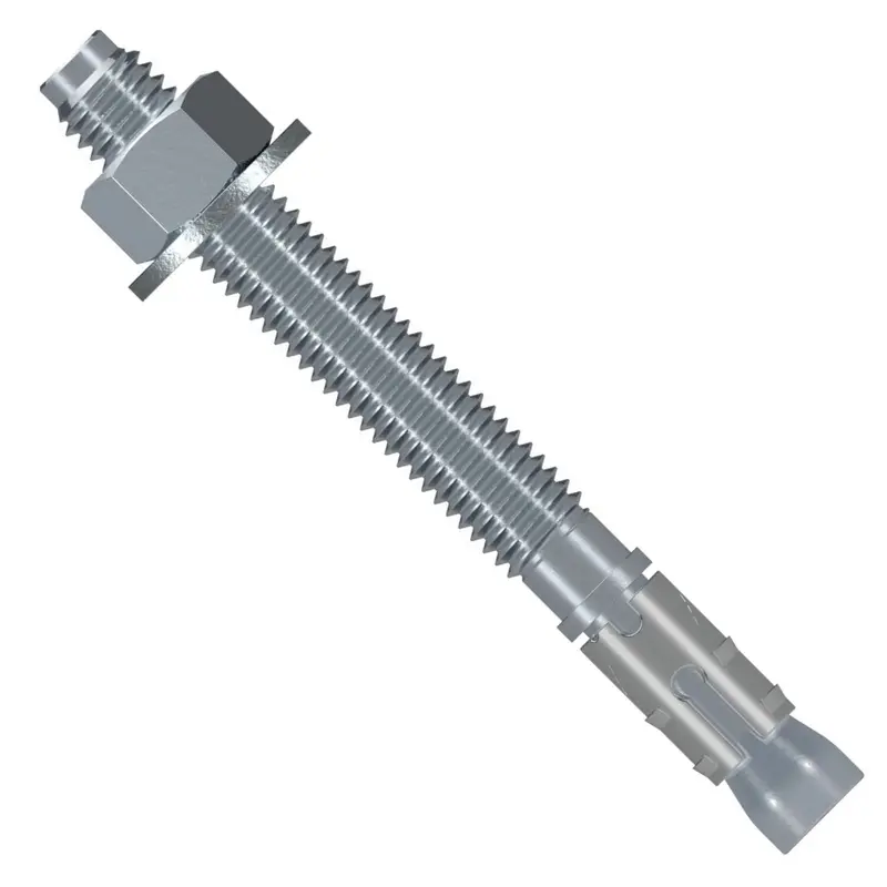 Simpson Strong-Tie Stb2-504344Ss Strong-Bolt Wedge Anchor – 1/2" X 4-3/4", Type 304 Stainless Steel, Unassembled (25-Pack) 1