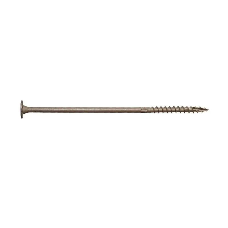 Simpson Strong-Tie Strong-Drive Sdws Timber Screw — 0.220" X 8", T40 Drive, Exterior-Grade Tan Coating, 12-Count 1