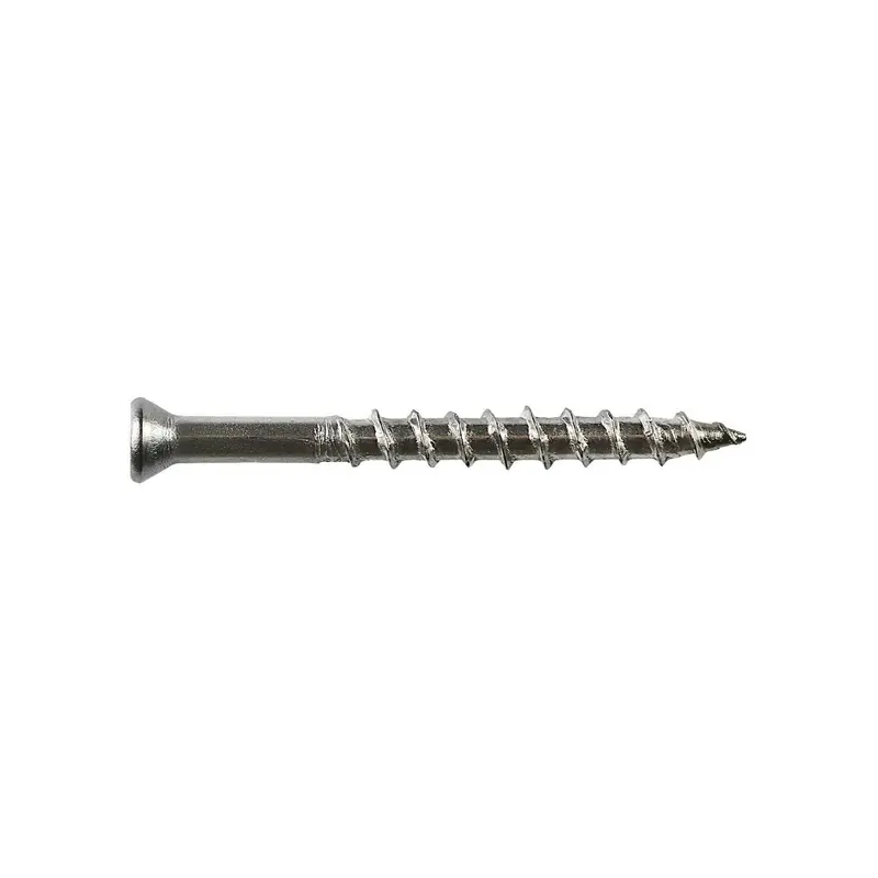 Simpson Strong-Tie T07225Wp-Rp340 #7 × 2-1/4-Inch Deck-Drive T-15 Trim-Head Wood Screw – Type 316 Stainless, 340-Pack 1