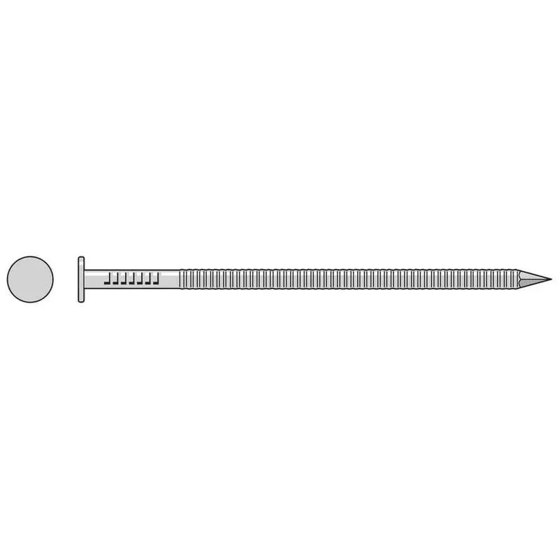Simpson Strong-Tie T60Acnb 6" Common Annular Ring Shank Nail – .238" Diameter, Type 316 Stainless Steel (25 Lb. Box) 1