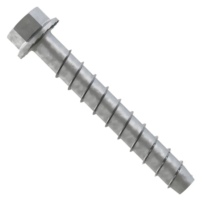 Simpson Strong-Tie Thd50400Hmg Mechanically Galvanized Titen Hd Screw Anchor – 1/2" X 4", Heavy-Duty Concrete Fastener (20-Pack) 1