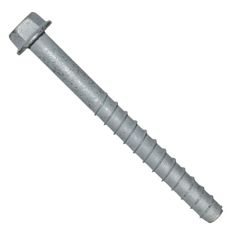 Simpson Strong-Tie Thd75812Hmg Mechanically Galvanized Titen Hd Screw Anchor – 3/4" X 8-1/2", Heavy-Duty Concrete Fastener (5-Pack) 1