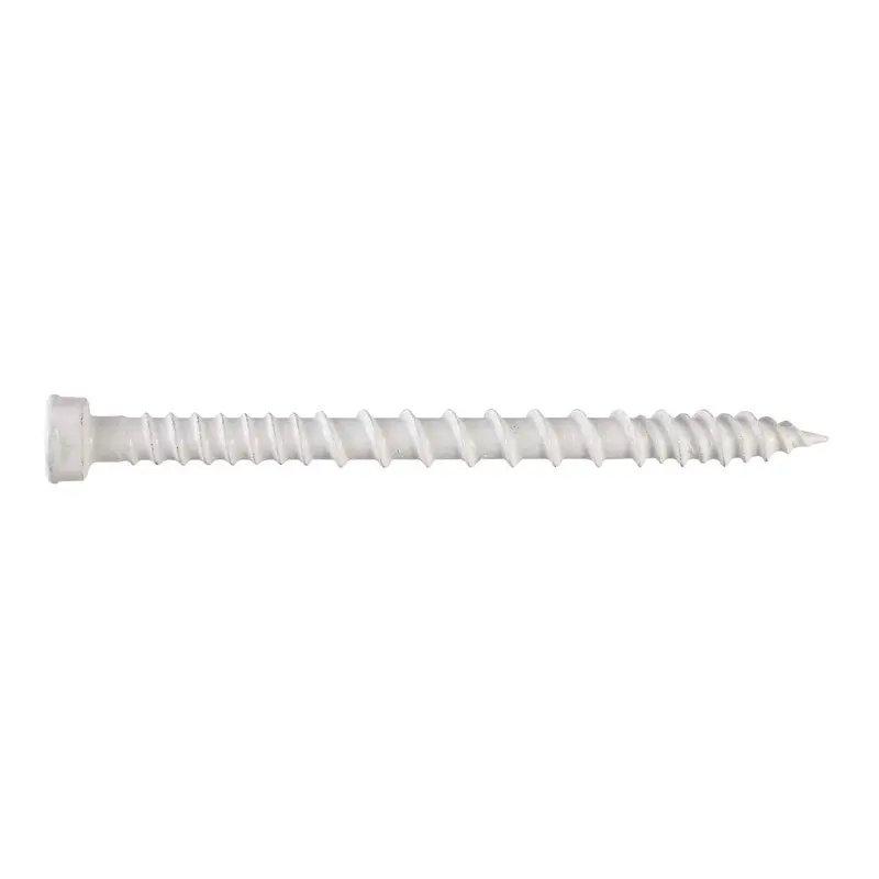 Simpson Strong-Tie Tsv214R70Wh01 Pvc Trim-Board Screw – #8 X 2-1/4", White Exterior Coating (70-Pack) 1