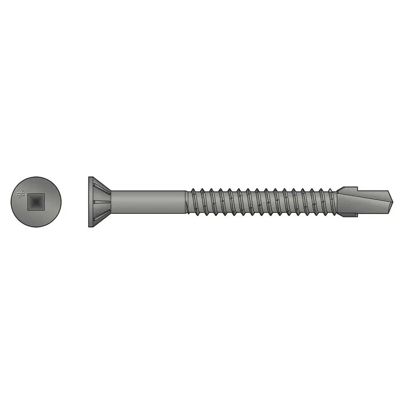 Simpson Tbg1260R1500 #12 X 2-3/8" Wood-To-Steel Screw – #3 Square Drive, 1500-Pack 1