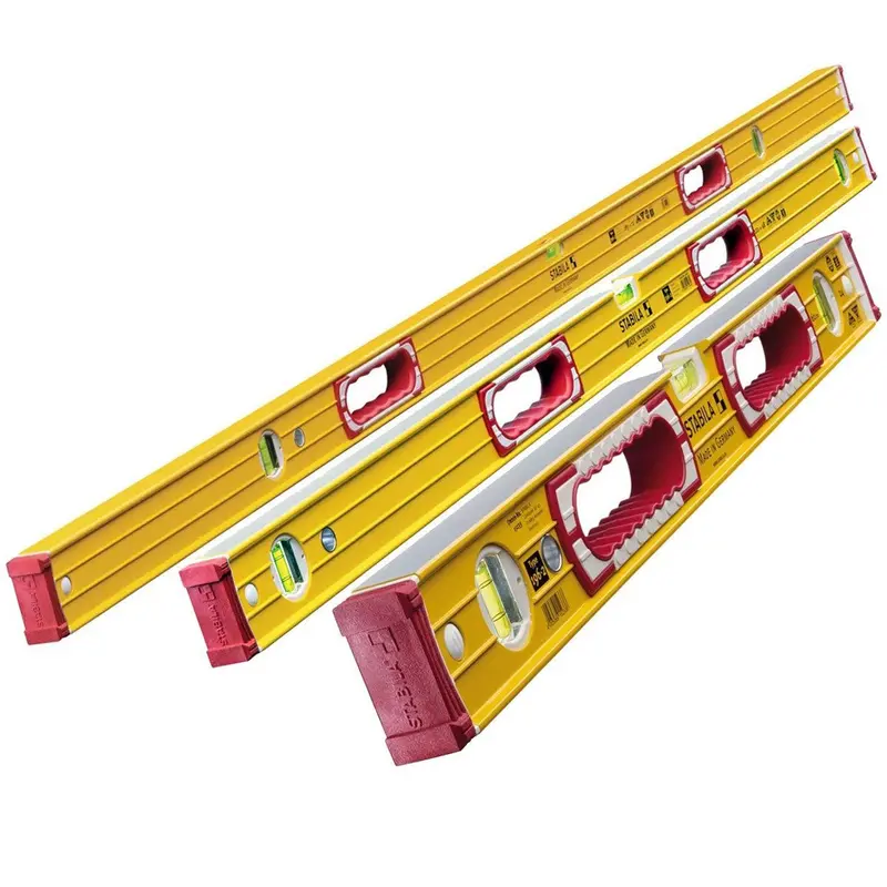 Stabila Stb196-2-Trio Professional Spirit Level Set – 60Cm / 120Cm / 180Cm, Triple-Vial (17379) 1