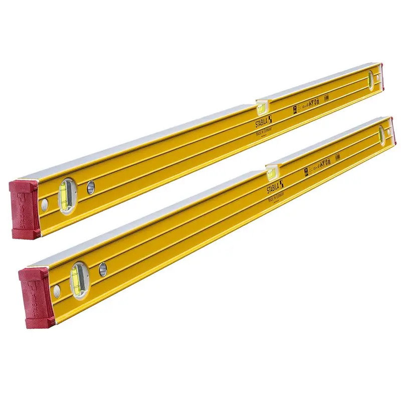 Stabila Stb962120 96-2 Dual-Sided Spirit Level – 122Cm (48") With Triple Vials & Twin-Pack 1