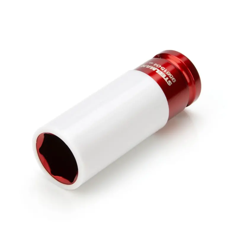Steelman Pro 21Mm Long-Reach Anti-Scratch Sleeved Impact Socket, 1/2" Drive 1