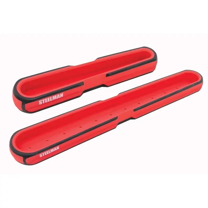 Steelman Pro 75107 Magnetic Socket & Parts Tray Set – Includes 6" And 12" Trays (2-Piece) 1