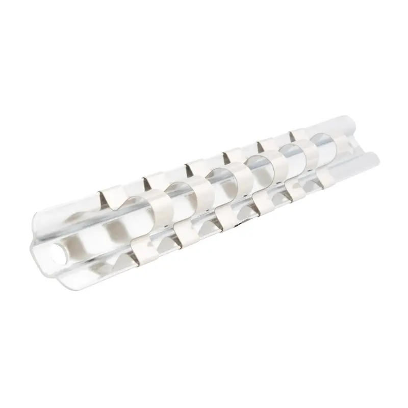 Steelman Pro 95679 7" 3/8" Drive Socket Rail With Six Sliding Clips – 6-Piece Organizer 1
