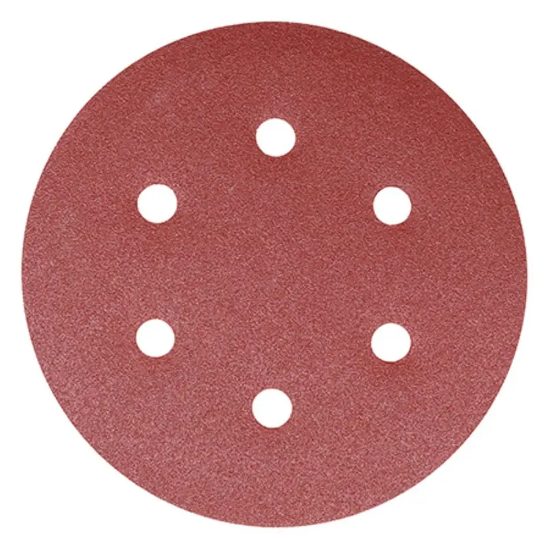 Timco 150Mm Hook-And-Loop Orbital Sanding Discs – 120 Grit, 5-Pack (231144) 1