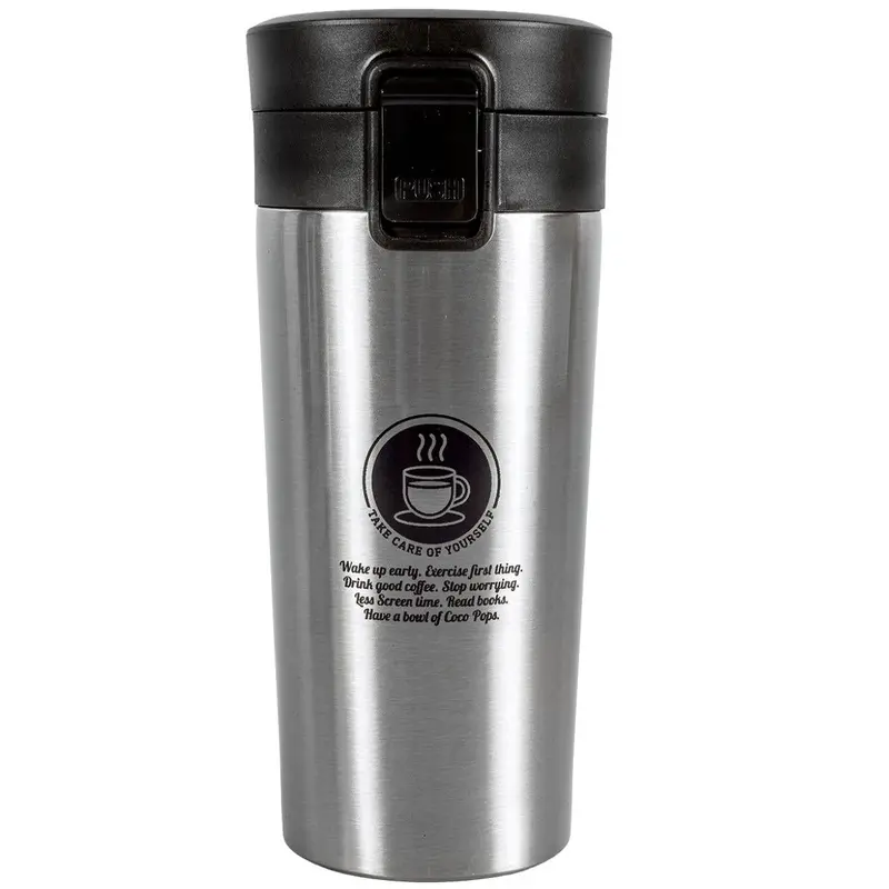 Tools4Trade 360Ml Stainless Steel Vacuum-Insulated Mug – Silver 1