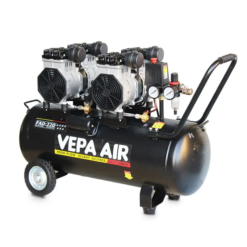 Vepa Air Vsc2200 2200W Oil-Free 50L Silent High-Flow Air Compressor 1