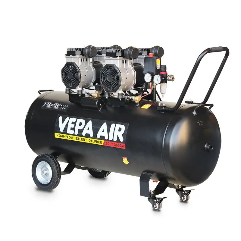 Vepa Air Vsc3600 3600W Oil-Free 150L Silent High-Performance Air Compressor 1