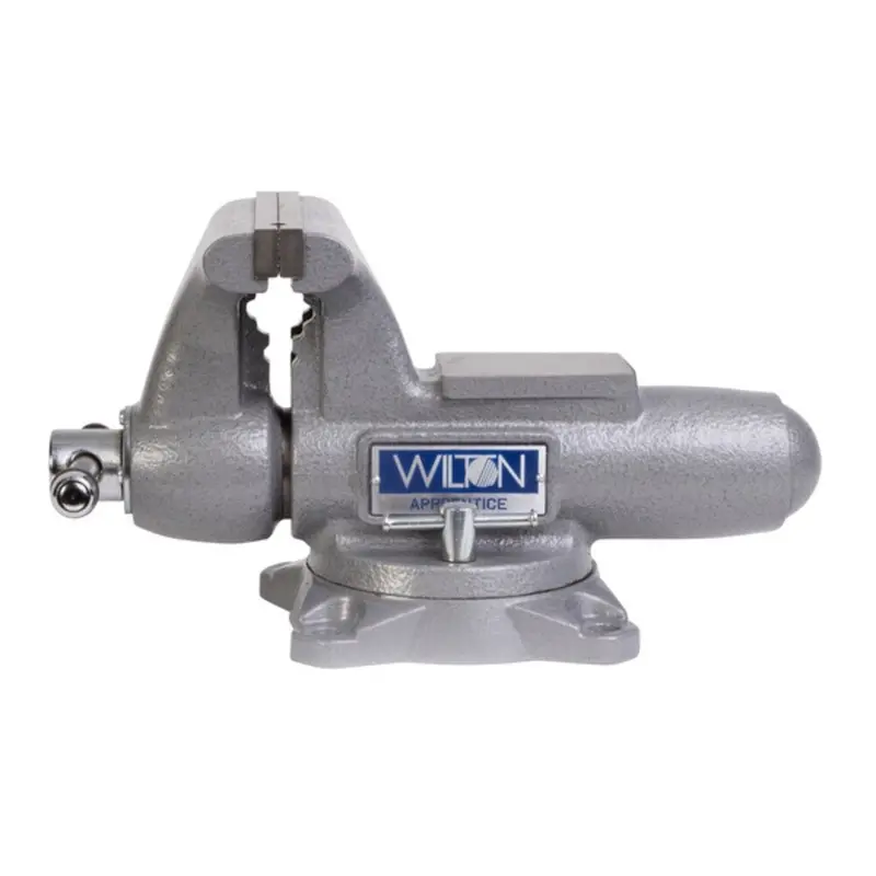 Wilton Wl1-108 5" Entry-Level Swivel Bench Vise – 360° Rotating Base 1