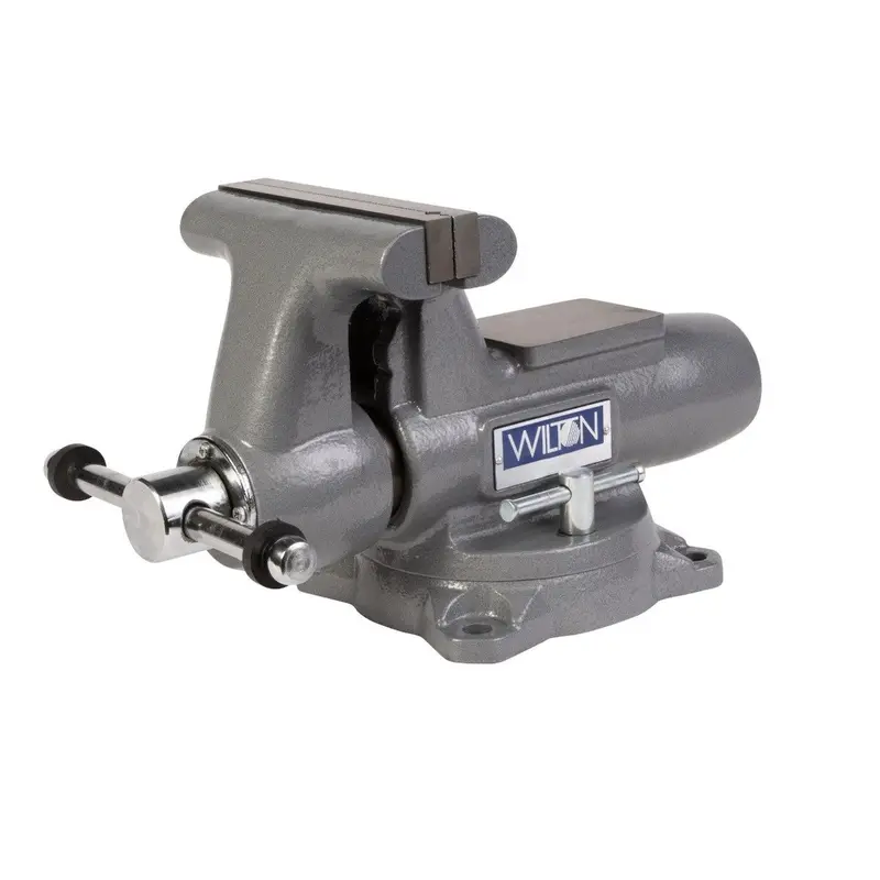Wilton Wl1-109 6" Ductile Iron Swivel Bench Vise – 360° Adjustable Base 1