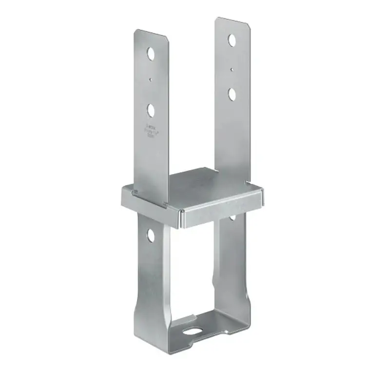 Zinc-Coated Column Base Standoff – Hdg Finish, Designed For 4X6 Posts 1