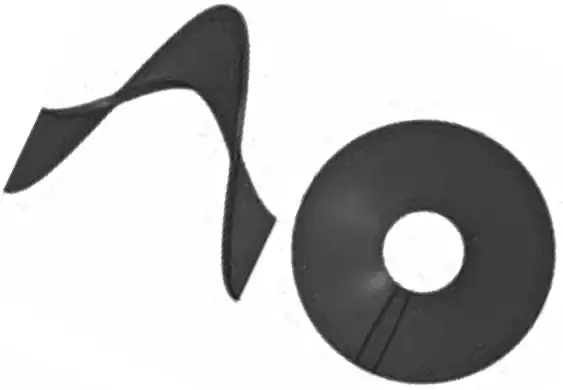 12-Inch Half-Pitch Sectional Screw Flight – Right-Hand Orientation (Model 12F516H) 1