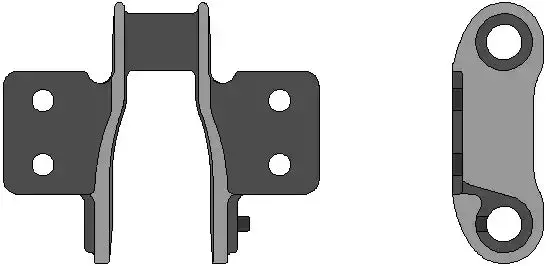 4103 K2 Attachment Plate For Conveyor Chains 1