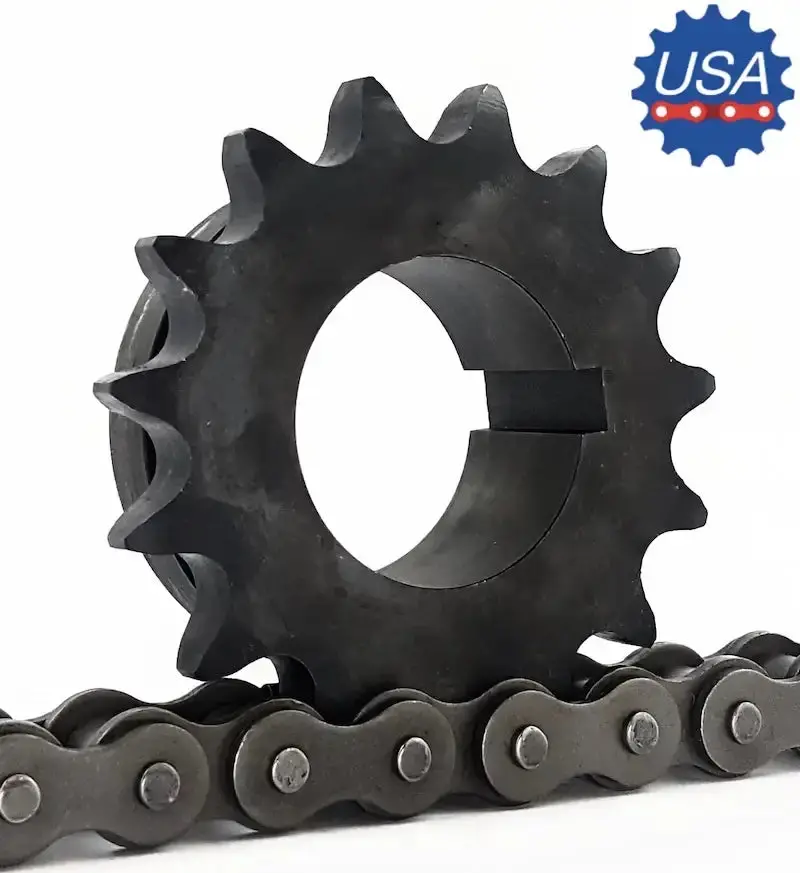 80Q16 Taper-Bushed Sprocket 1