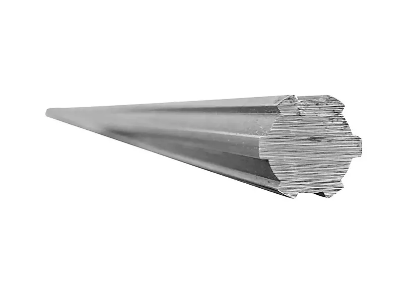 C45 Steel Spline Shaft, 22Mm Diameter, 6-Spline, 1000Mm Length 1