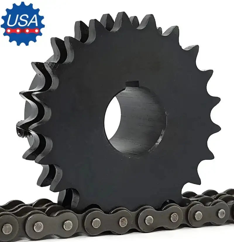 D60Bs24H Sprocket With 1-3/8 Inch Finished Bore 1
