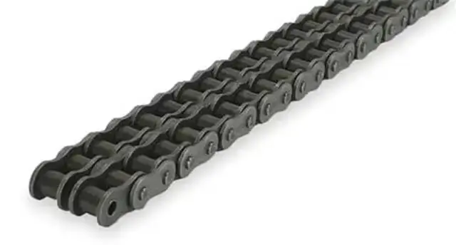 Premium #140H-2 Double Strand Heavy-Duty Roller Chain — 10Ft Box 1